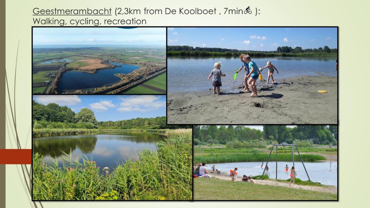 Vakantiewoning De Koolboet Koedijk Exterior foto