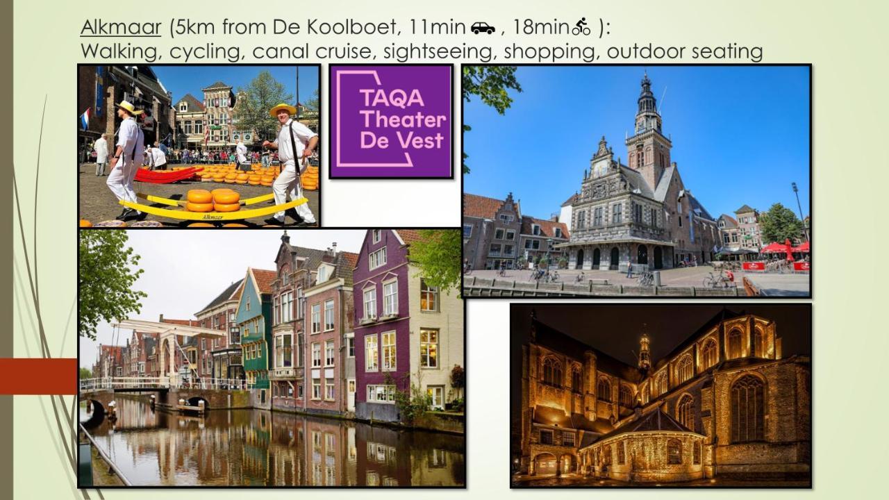 Vakantiewoning De Koolboet Koedijk Exterior foto